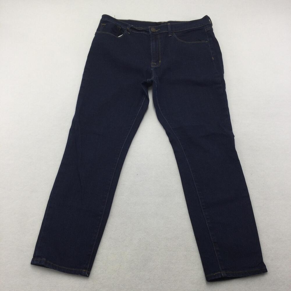 BDG High Rise Twig Grazer Skinny Jeans Womens 30x26 Blue Dark Wash Stretch Denim